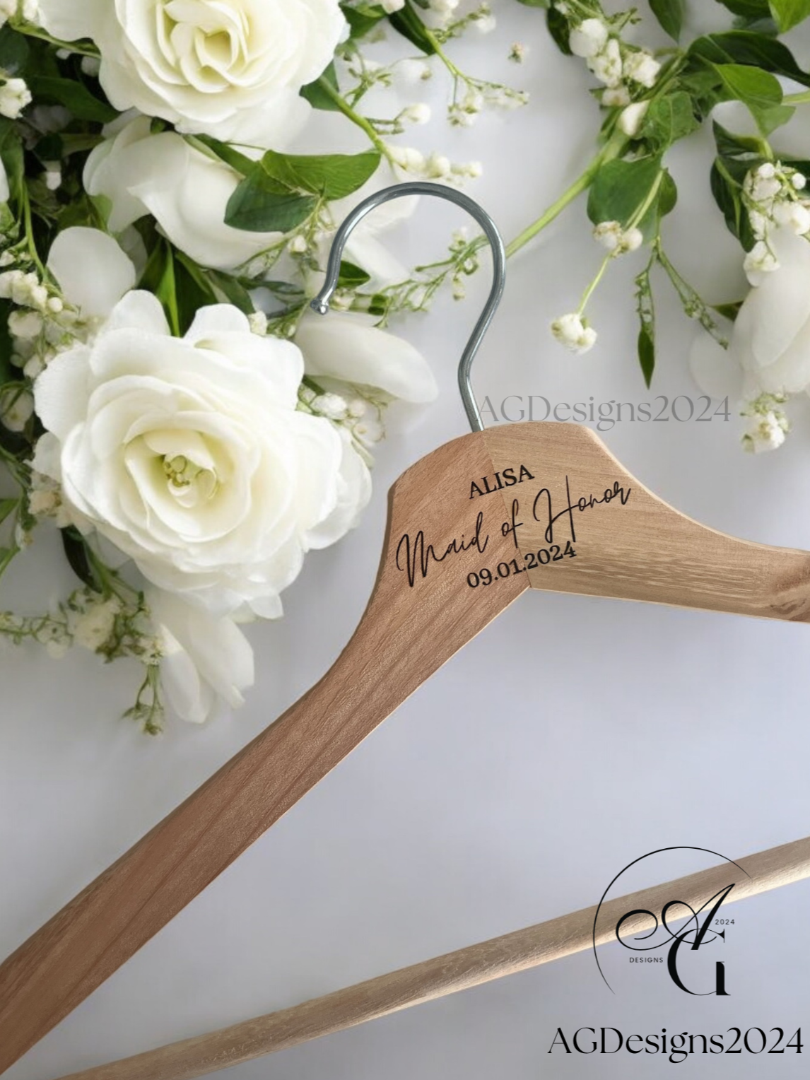 Engraved Wooden Hangers