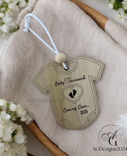 Baby Loading Onesie Ornament