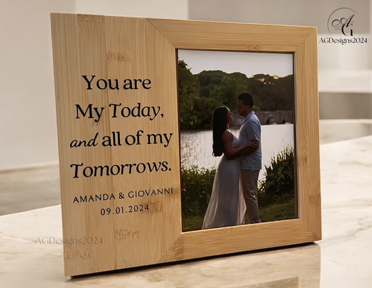 Engraved Photo Frame