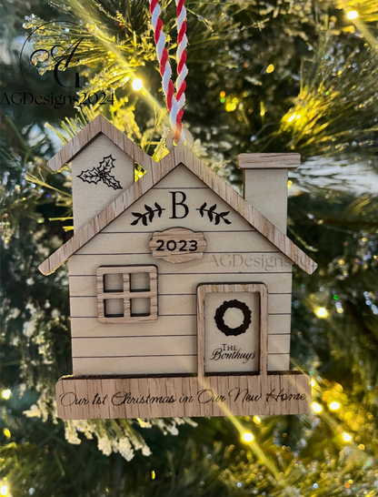 New Home Christmas Ornament