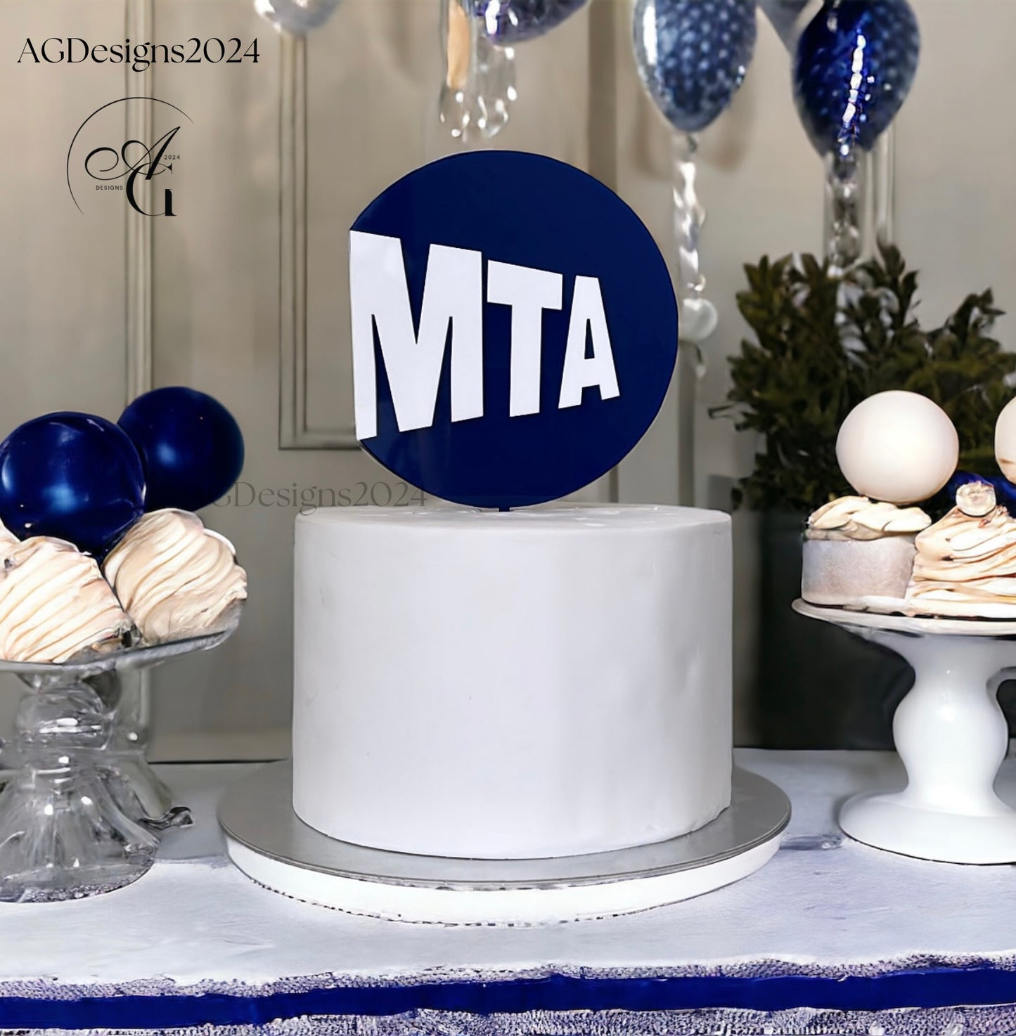 MTA Transit Cake Topper