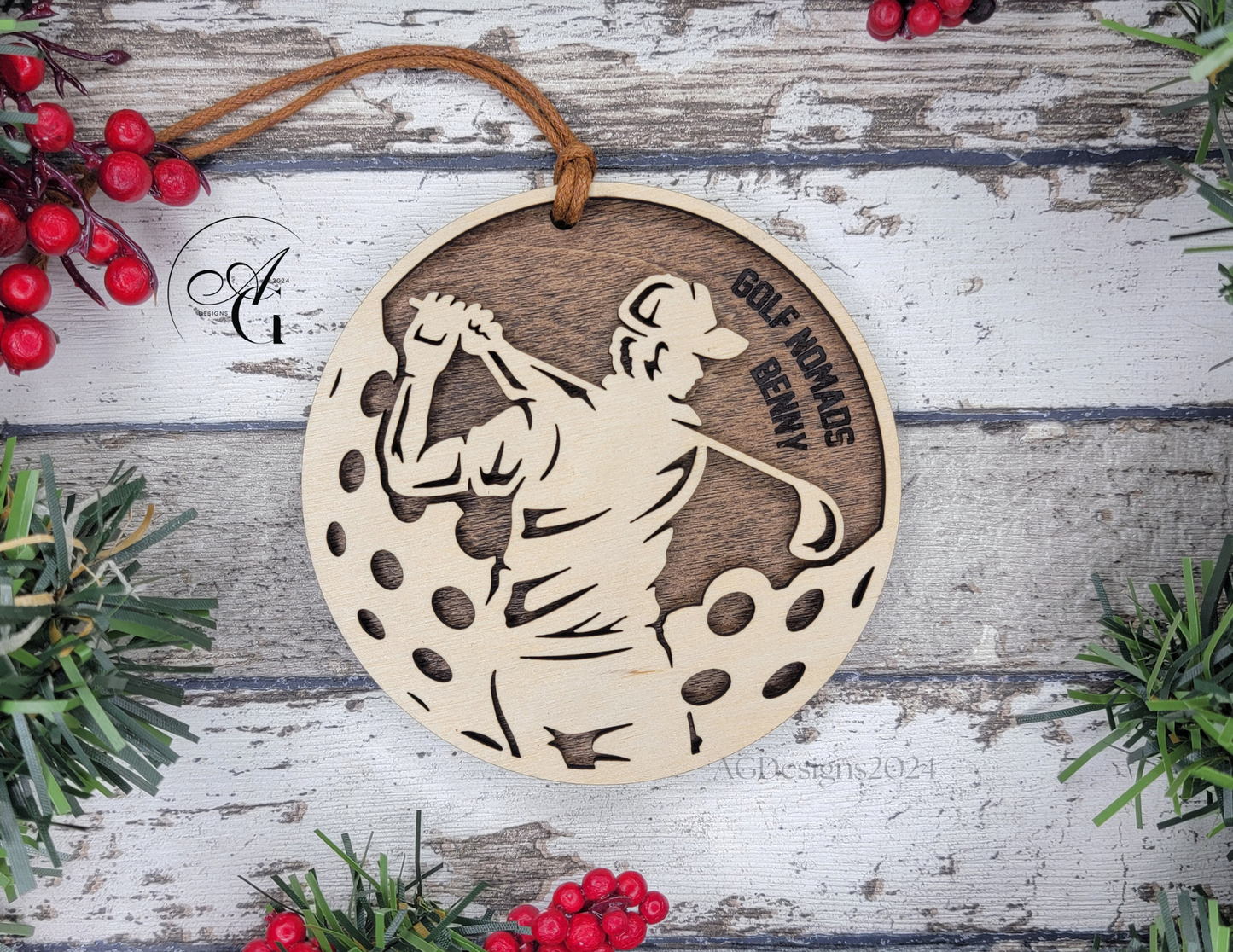 Golf Ornament