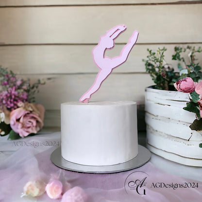 Ballerina/Gymnast Cake Topper