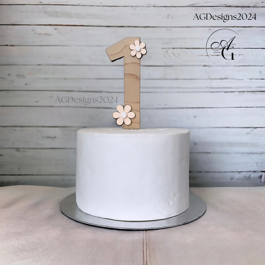 Daisy Cake Topper