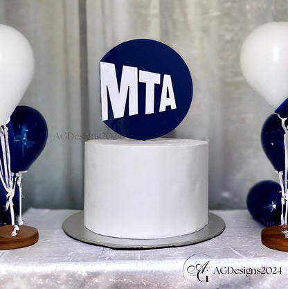 MTA Transit Cake Topper